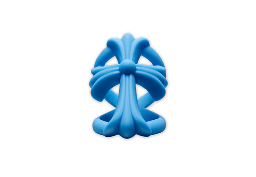 Chrome Hearts K. Silicone Ring in Blue