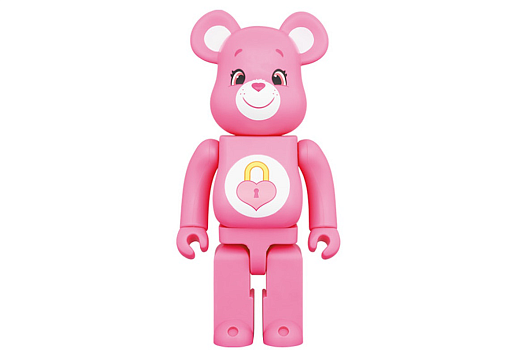Bearbrick x Care Bears Secret Bear Pink 400%