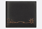 Dior x CACTUS JACK Compact Wallet Black 