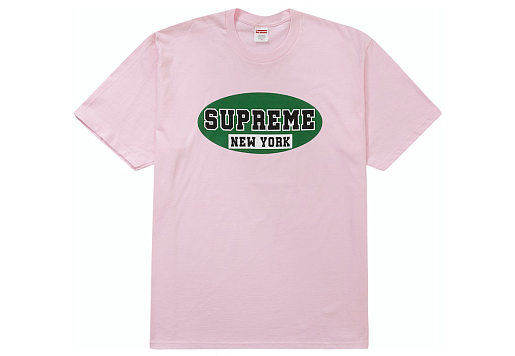 Supreme New York Tee Light Pink (SS23)