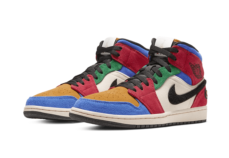 Nike Air Jordan 1 Mid SE Fearless Blue the Great