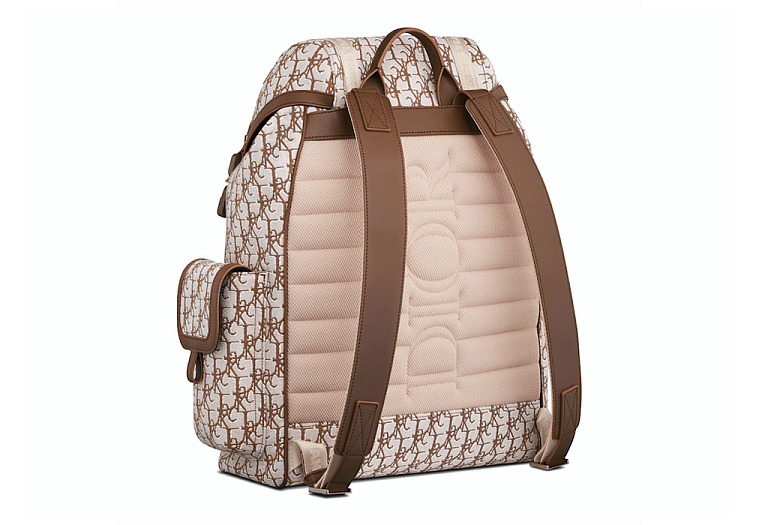 Dior x CACTUS JACK Hit The Road Backpack Coffee Brown