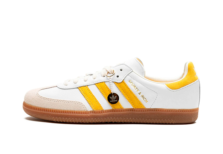 adidas Samba Sporty & Rich White Bold Gold