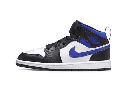 Nike Air Jordan 1 Mid Racer Blue Kids