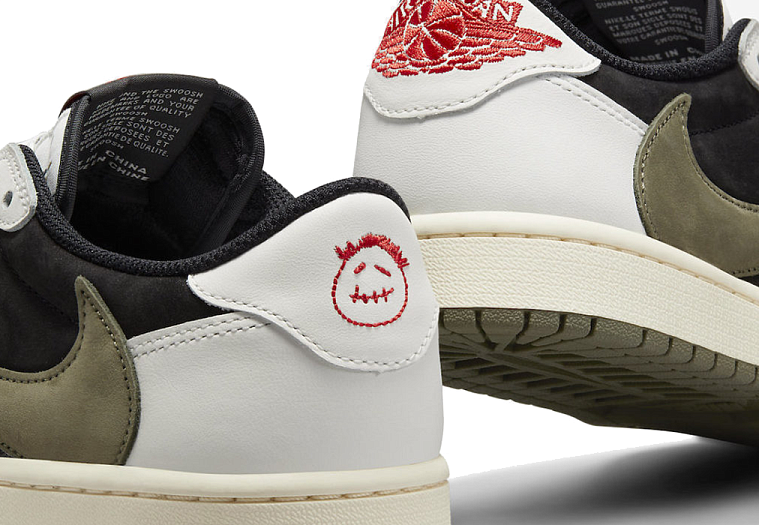 Nike Air Jordan 1 Retro Low OG SP Travis Scott Olive (W): by