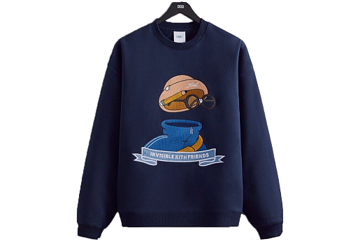 Kith x Invisible Friends Crewneck Nocturnal
