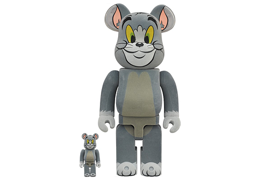 Bearbrick Tom Flocky 100% & 400% set