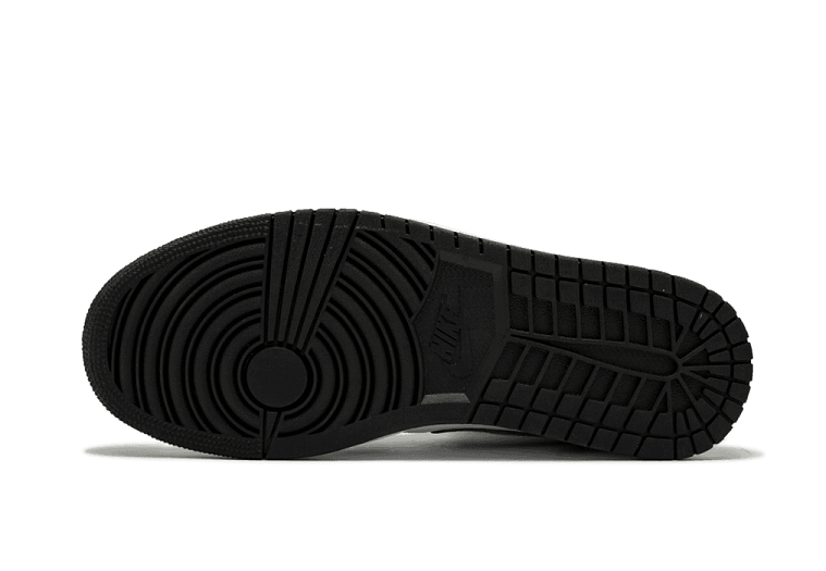 Nike Air Jordan 1 Mid Patent Black White Gold