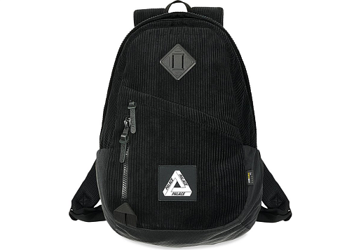 Palace Corduroy Backpack Black