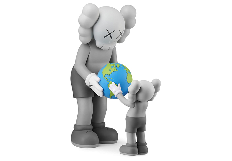 KAWS THE PROMISE Vinyl Figure Grey