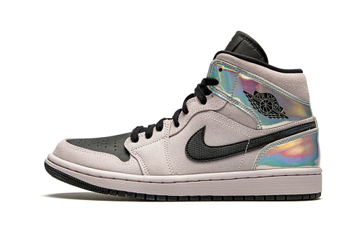Nike Air Jordan 1 Mid Dirty Powder Iridescent (W)