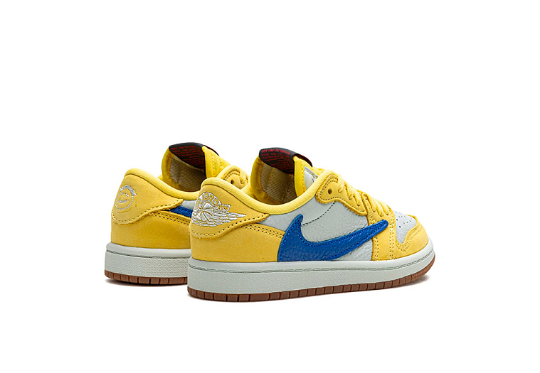 Nike Air Jordan 1 Retro Low OG SP Travis Scott Canary Kids