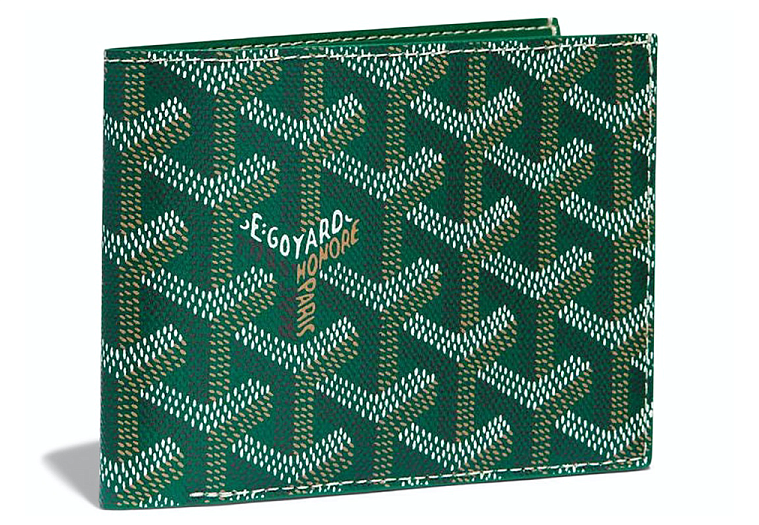 Goyard Victoire Wallet Green