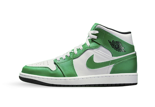 Nike Air Jordan 1 Mid Lucky Green