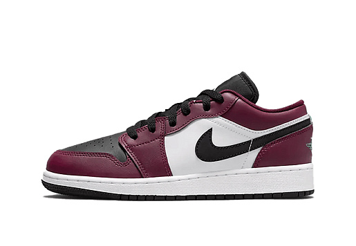 Nike Air Jordan 1 Low SE Dark Beetroot Roma Green (GS)