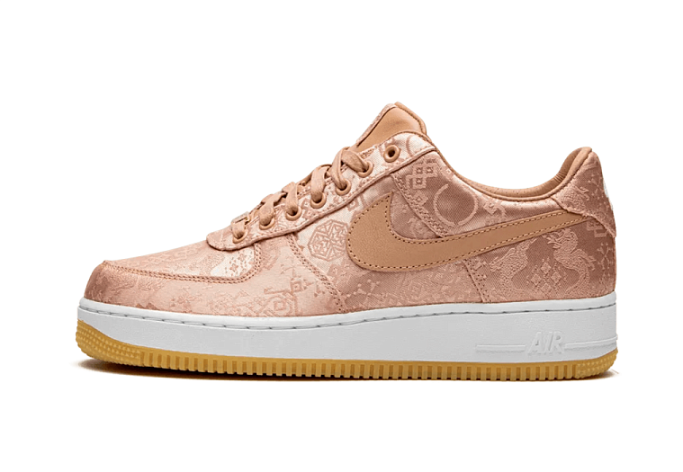 Nike Air Force 1 Low x Clot Rose Gold Silk