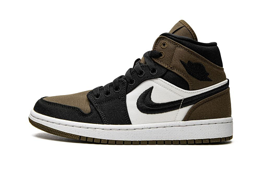Nike Air Jordan 1 Mid Olive Toe (W)