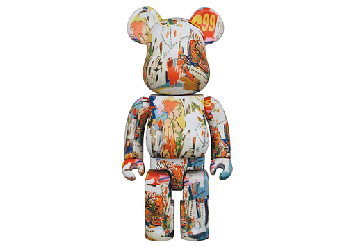 Bearbrick ANDY WARHOL x Jean-Michel Basquiat #4 1000%