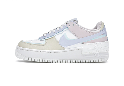 Nike Air Force 1 Low Shadow White Glacier Blue Ghost (W)