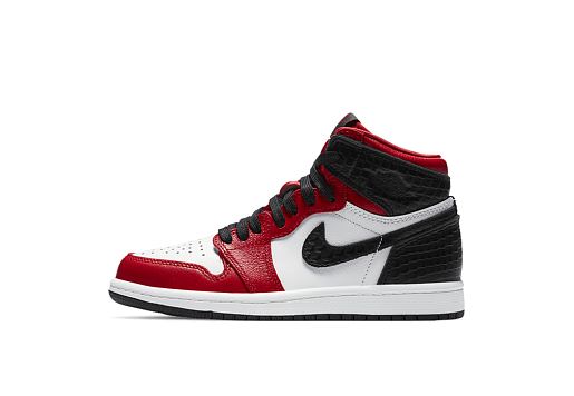 Nike Air Jordan 1 Retro High Satin Snake Chicago (PS) Kids