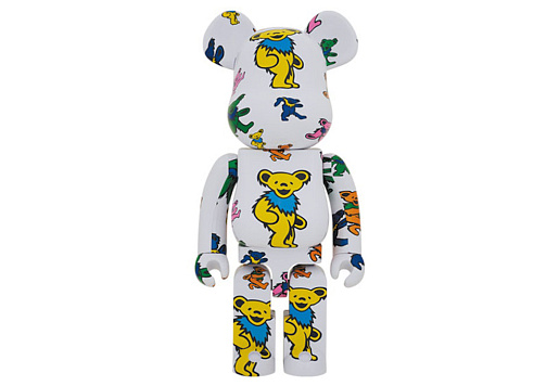 Bearbrick x Grateful Dead (Dancing Bear) 1000%