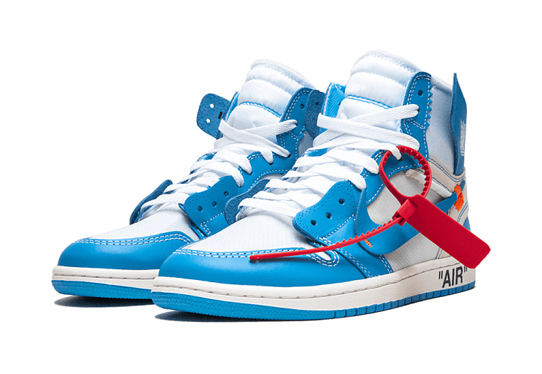 Nike Air Jordan 1 Retro High Off-White University Blue