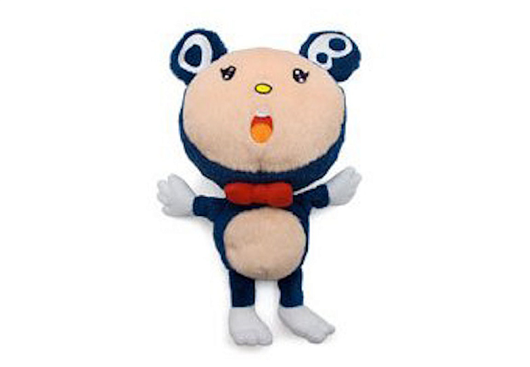 Takashi Murakami Mr. Dob Frazzled Plush Blue