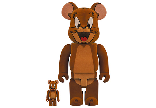 Bearbrick Jerry Flocky 100% & 400% set