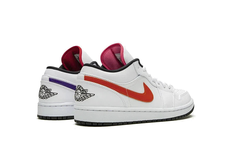 Nike Air Jordan 1 Low White Multi-Color