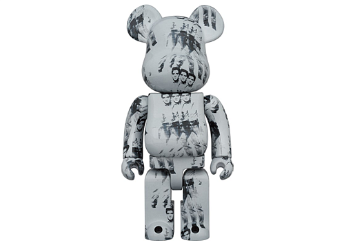 Bearbrick Andy Warhol's Elvis Presley 1000%