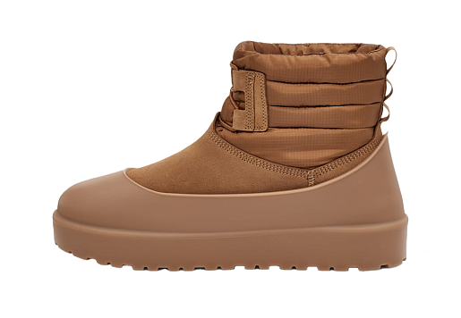 UGG Classic Mini Lace-Up Weather Boot Chestnut