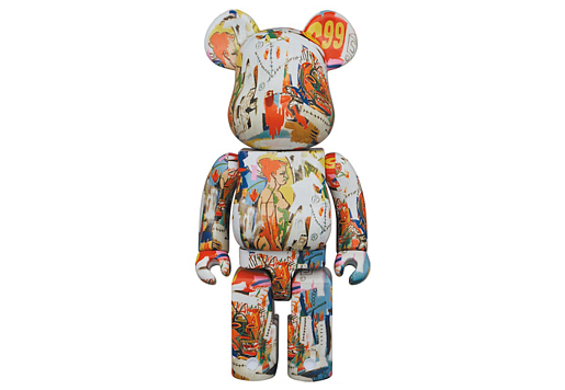 Bearbrick ANDY WARHOL x Jean-Michel Basquiat #4 400%