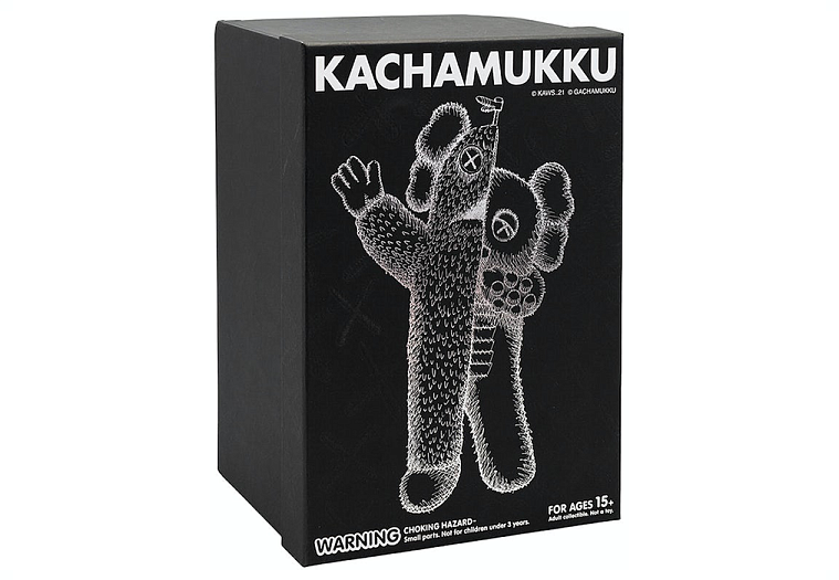 KAWS KACHAMUKKU Vinyl Figure Black