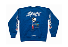 Chrome Hearts Matty Boy Space Crewneck Sweatshirt Blue