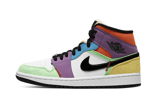 Nike Air Jordan 1 Mid SE Multi-Color (W)
