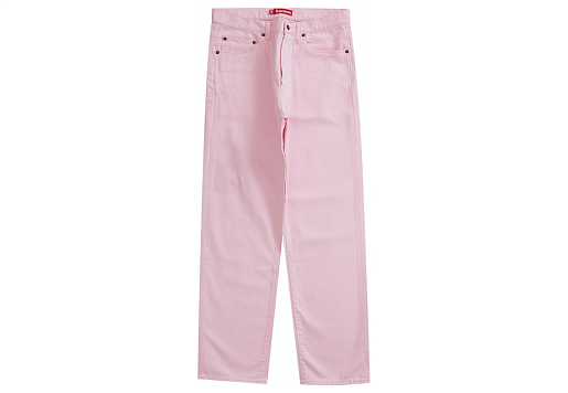Supreme Regular Jean Washed Pink (SS23)