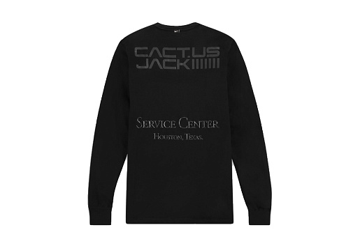 Travis Scott CACT.US CORP x Nike U NRG BH L/S T-shirt (Asia Sizing) Black