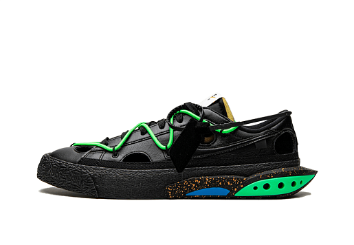 Nike Blazer Low Off-White Black Electro Green