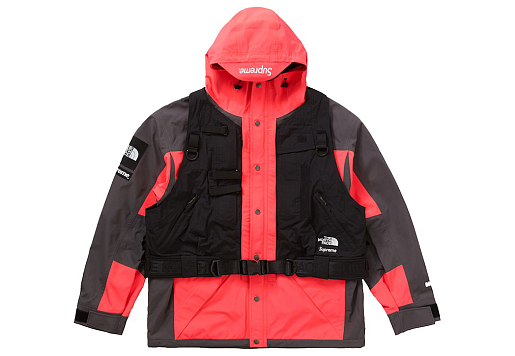КУРТКА Supreme The North Face RTG Jacket Vest Bright Red