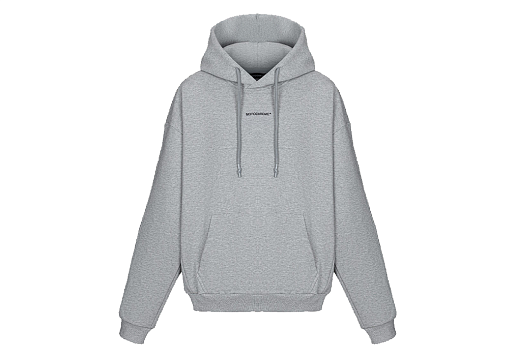 Monochrome Hoodie Classy Grey