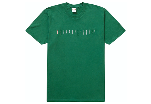 Supreme Location Tee Light Pine (SS23)
