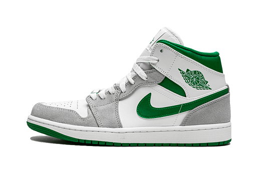 Nike Air Jordan 1 Mid SE Grey Green
