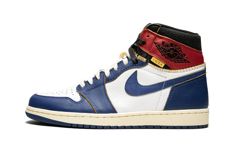 Nike Air Jordan 1 Retro High Union Los Angeles Blue Toe