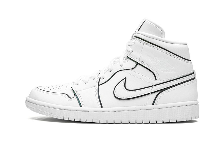 Nike Air Jordan 1 Mid Iridescent Reflective White (W)