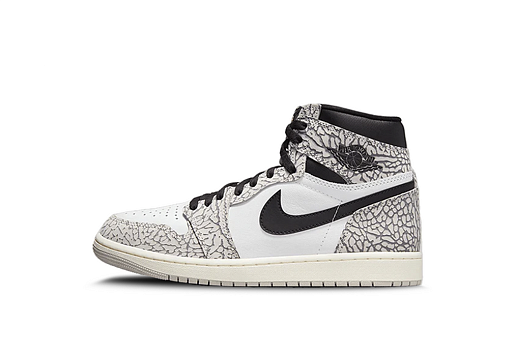 Nike Air Jordan 1 Retro High OG White Cement (GS)