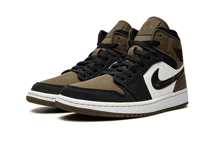 Nike Air Jordan 1 Mid Olive Toe (W)