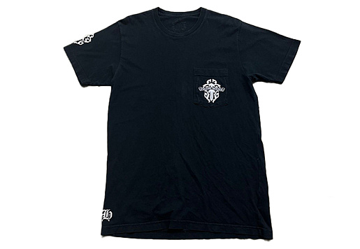 Chrome Hearts Vertical Daggers T-Shirt Black