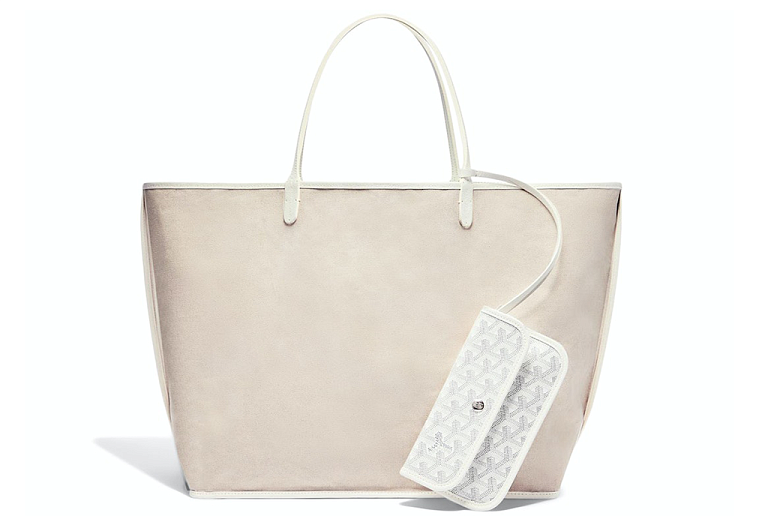 Goyard Saint Louis Tote GM White