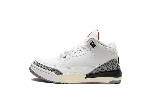 Nike Air Jordan 3 Retro White Cement Reimagined Kids