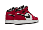 Nike Air Jordan 1 Mid Chicago Black Toe GS